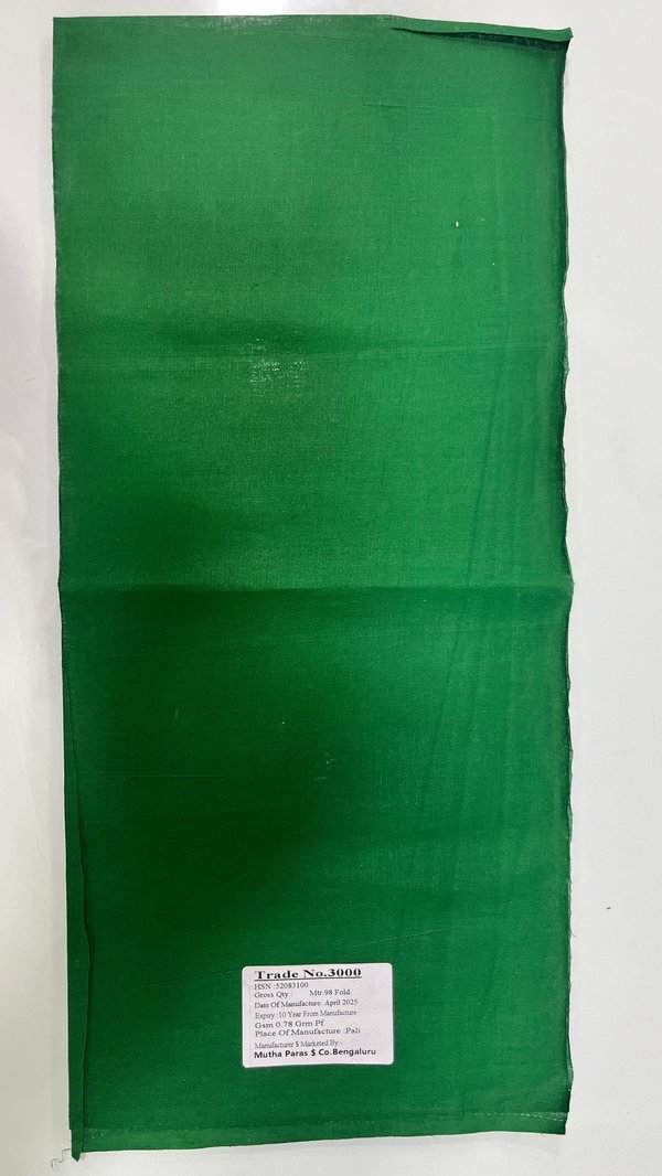3000 Cotton 2x1 — Sample